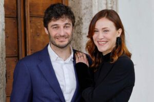 Lino Guanciale e Gabriella Pession