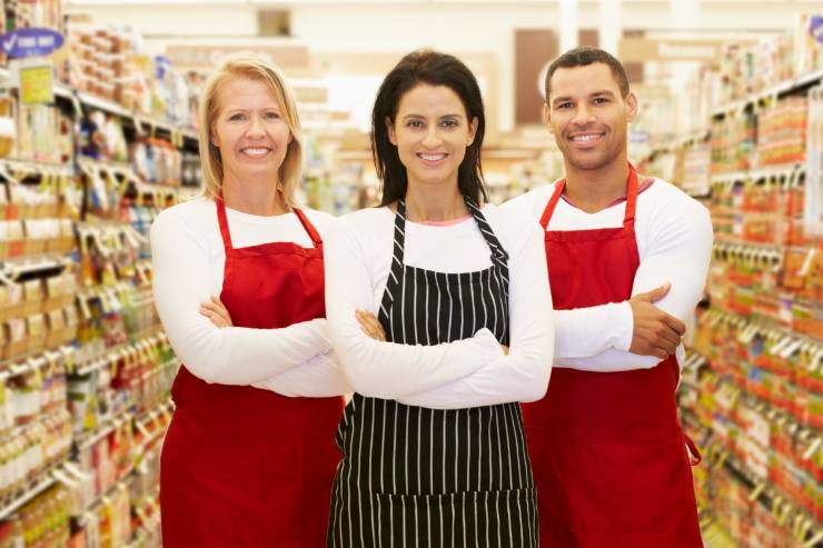 Personale del supermercato