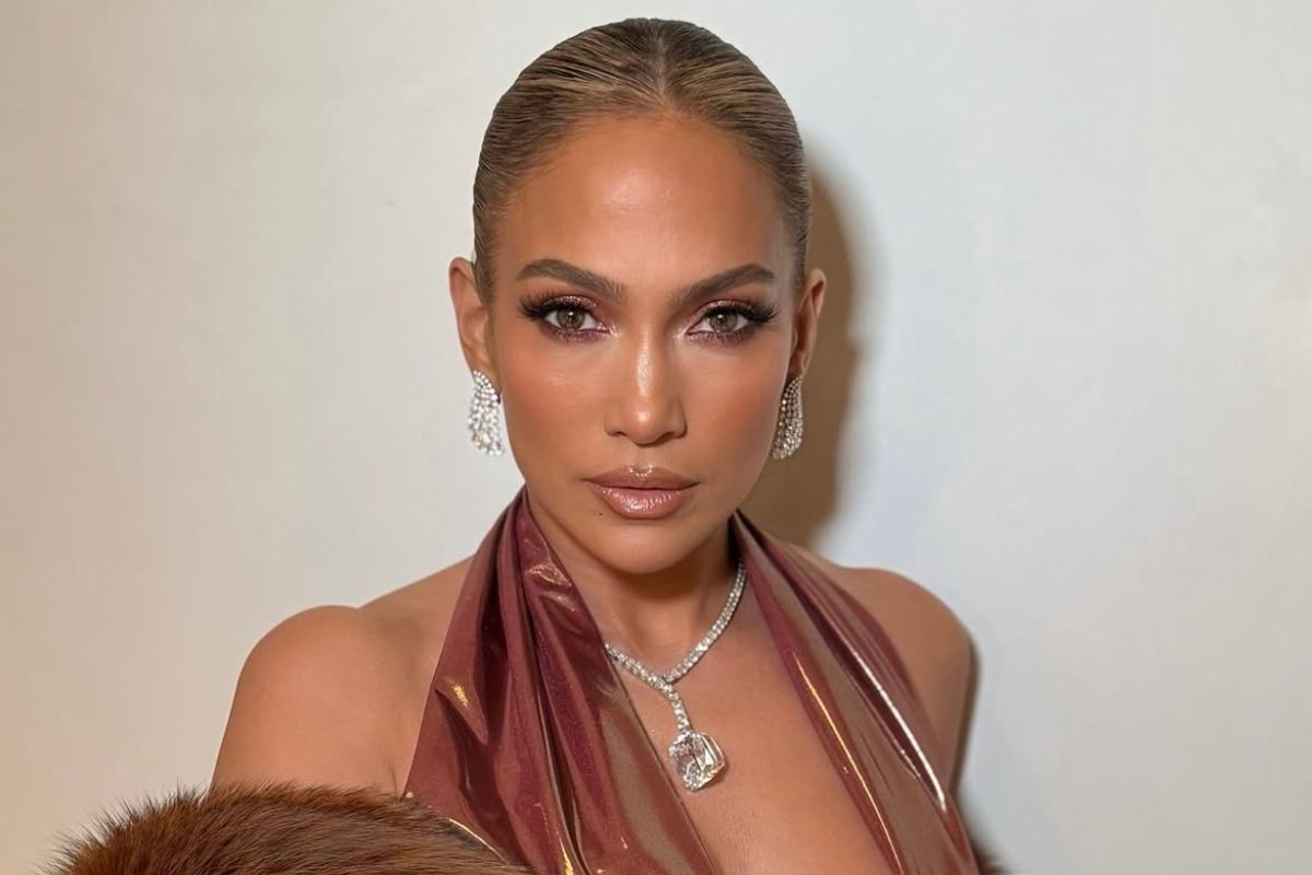 Primo piano di Jennifer Lopez