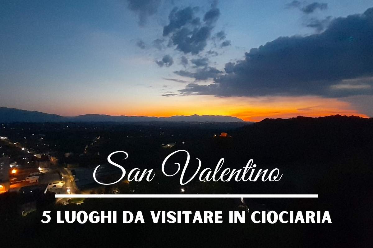 San Valentino tramonto Ciociaria