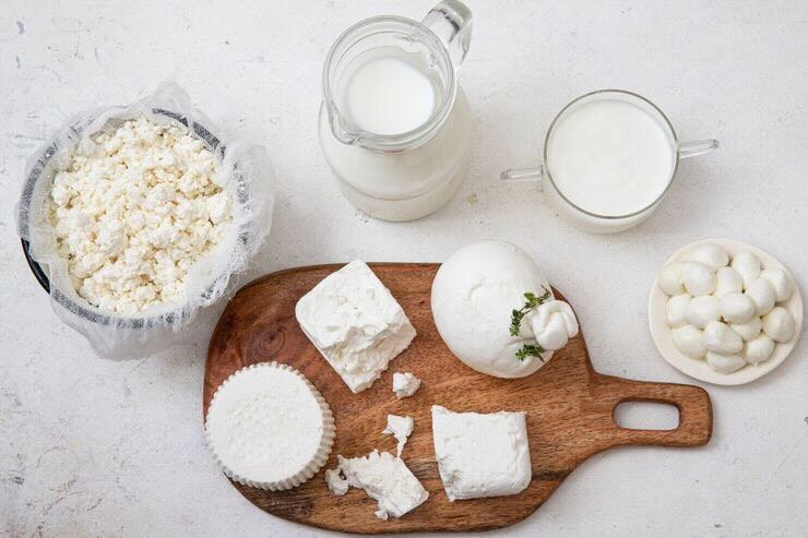 Latticini e formaggi 