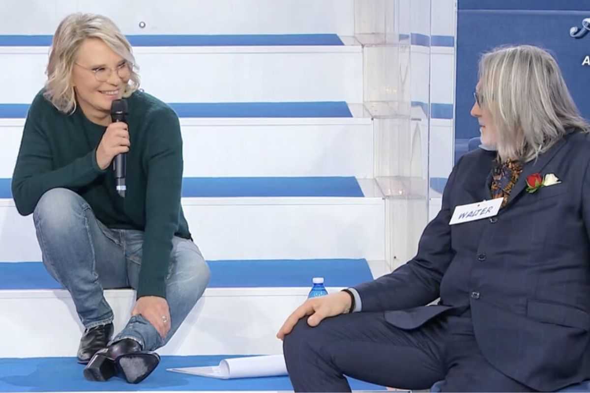 Maria De Filippi e Walter a Uomini e donne