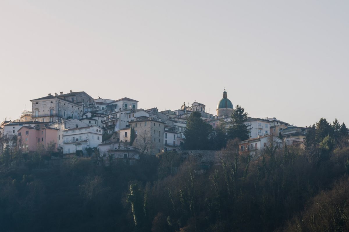 Vista panoramica Valle di Comino in Ciociaria