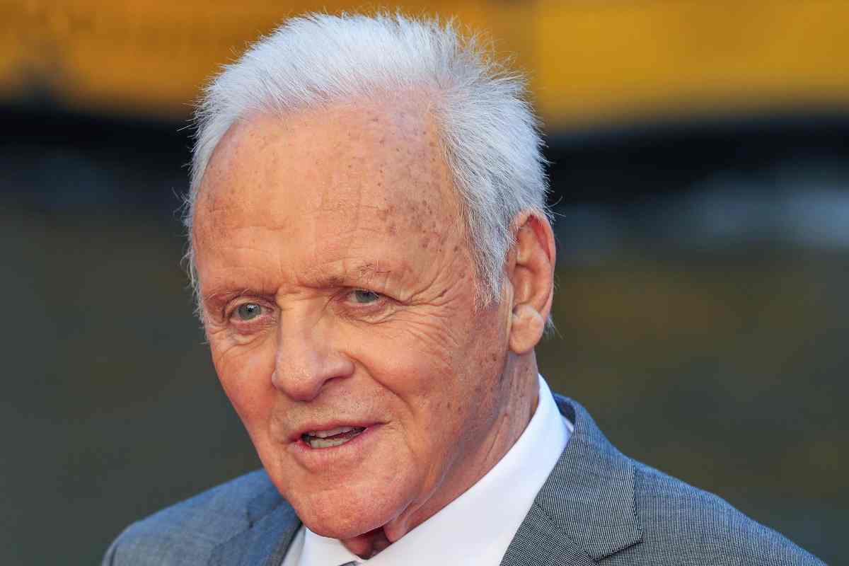 Primo piano di Anthony Hopkins