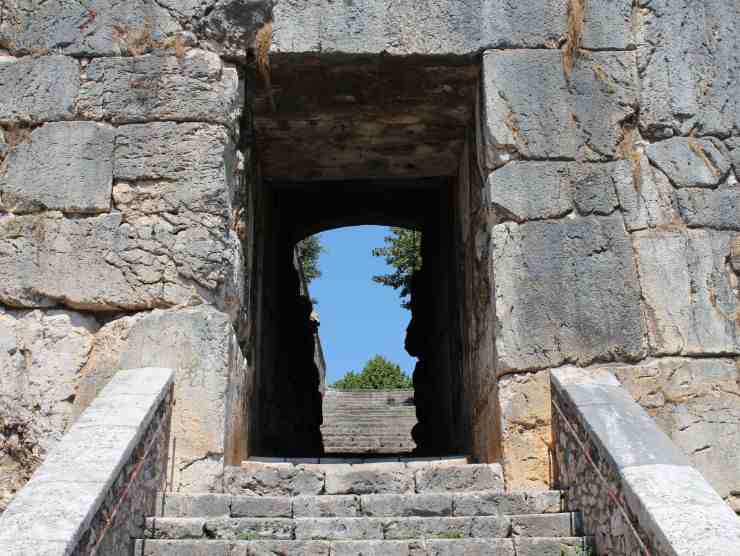 Acropoli di Alatri ingresso