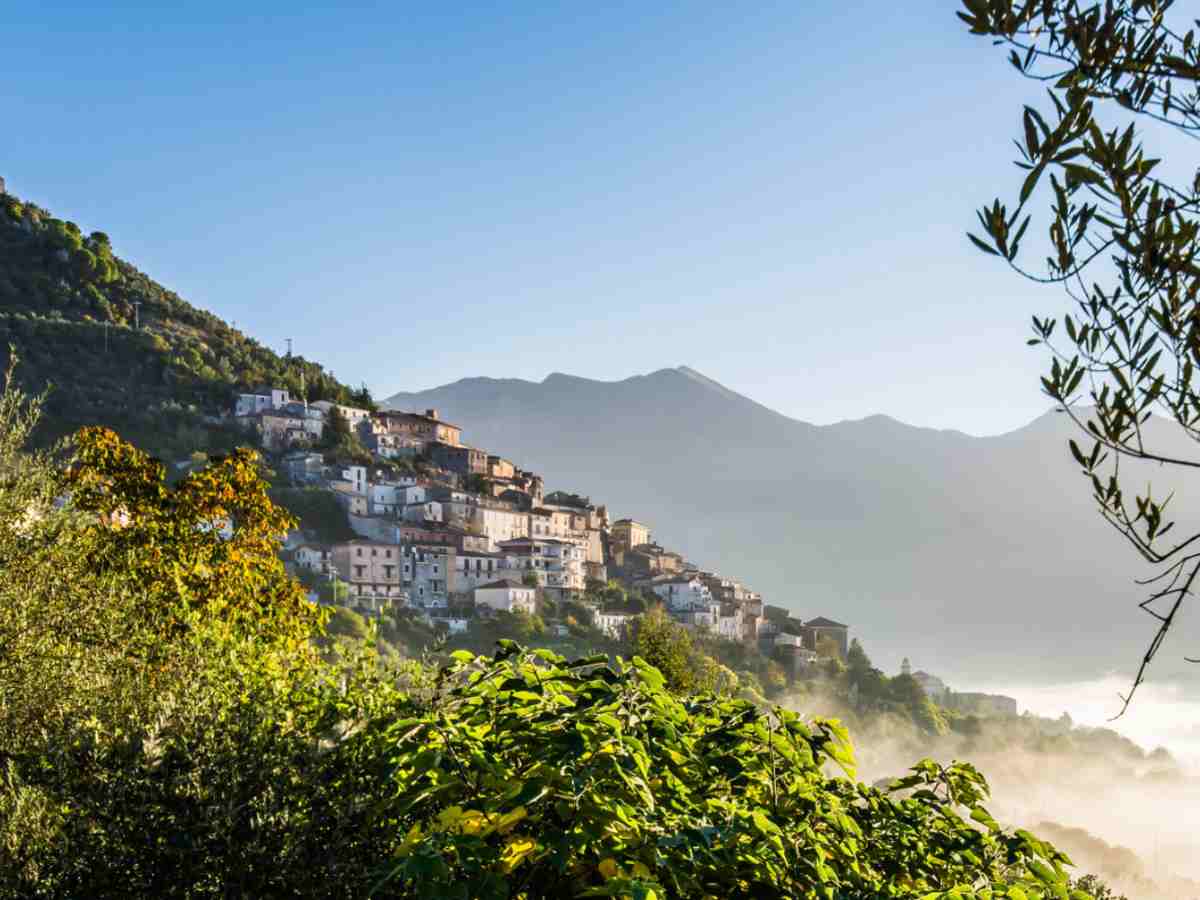 Panorama borgo Ciociaria