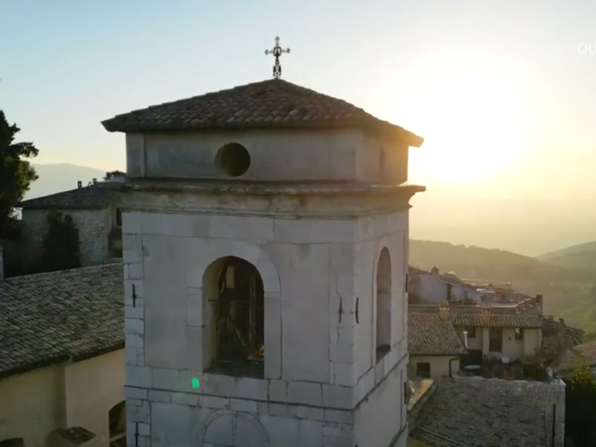 Borgo di Fumone in Ciociaria